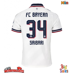 Bayern Munich Ismael Saibari #34 Replica Away Stadium Shirt 2026-27 Short Sleeve